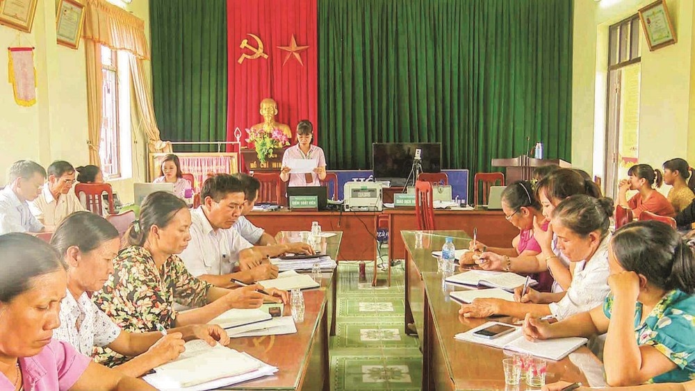 Tín dụng ưu đãi ở huyện nông thôn mới