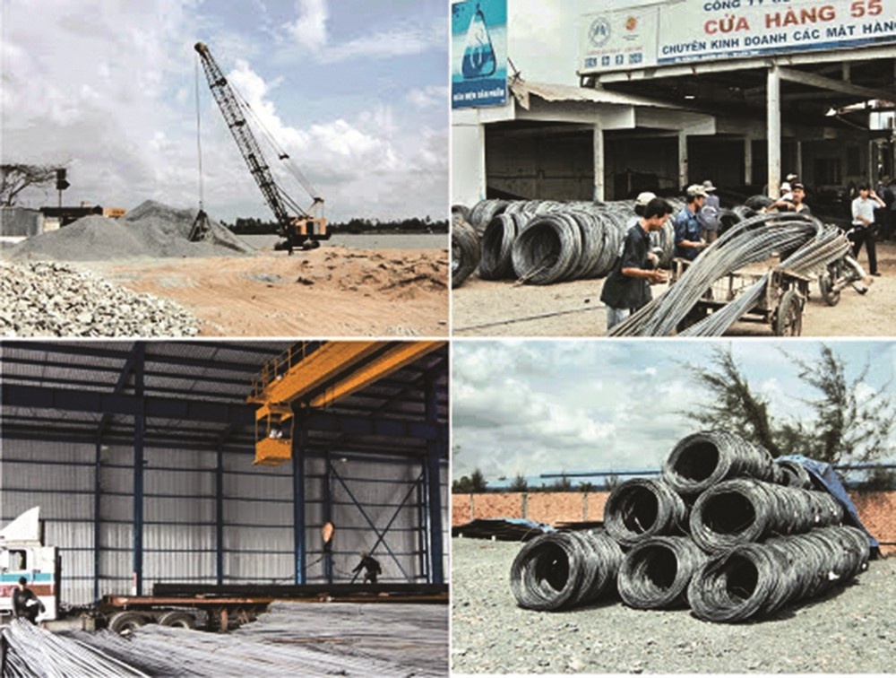 Vật liệu xây dựng làm chủ thị trường nội