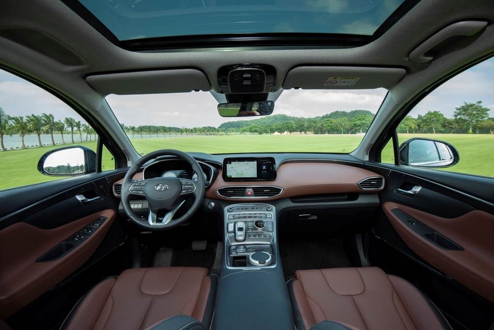 Hyundai Santa Fe 2021 đã có mặt tại Hyundai Sông Hàn hyundai santa fe 2021 da co mat tai hyundai song han