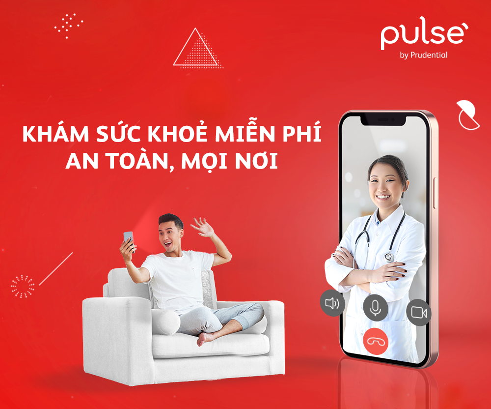prudential tang cuoc goi tu van suc khoe mien phi tren ung dung pulse