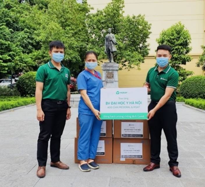 MERAP trao tặng dược phẩm hỗ trợ ngành y tế merap trao tang duoc pham ho tro nganh y te