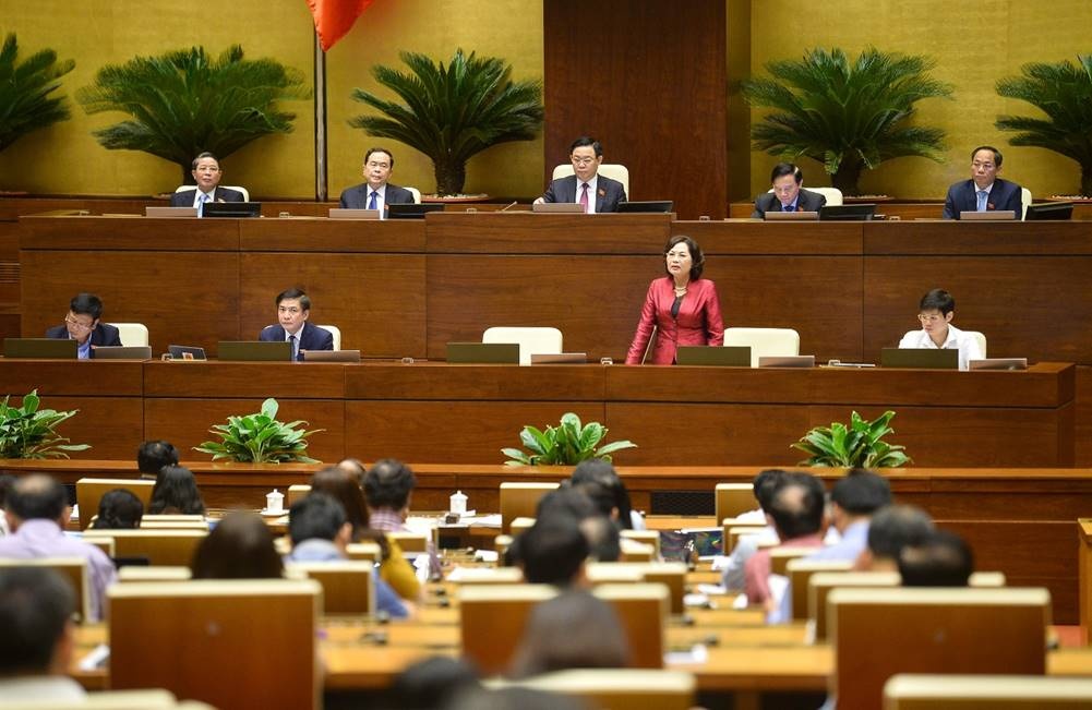 Chủ tịch Quốc hội Vương Đình Huệ: Thống đốc đã chuẩn bị kỹ, nắm chắc vấn đề, trả lời thẳng câu hỏi chu tich quoc hoi thong doc da chuan bi ky nam chac van de tra loi thang cau hoi