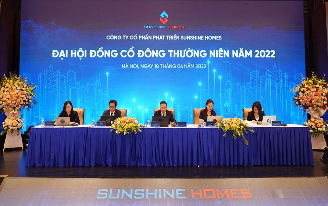 sunshine homes dat muc tieu tang truong cao trong chien luoc phat trien ben vung