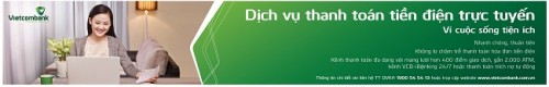 Vietcombank triển khai thanh toán tiền điện theo hình thức khấu trừ tự động