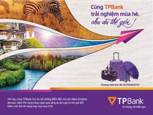 Hơn 3 tỷ đồng quà tặng khách hàng cá nhân từ TPBank
