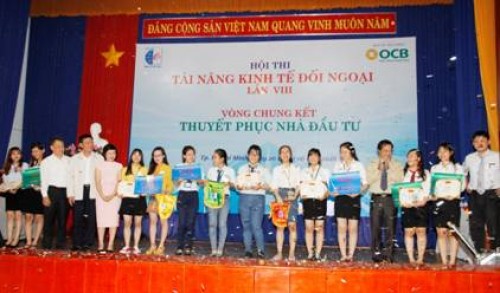 OCB đồng hành cùng tài năng kinh tế đối ngoại