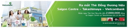 Vietcombank ưu đãi chủ Thẻ đồng thương hiệu