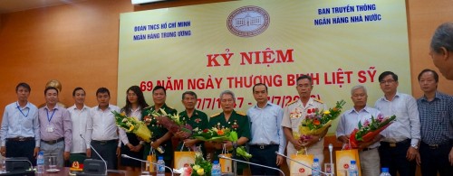 Đoàn Thanh niên NHTW gặp mặt, tri ân nhân kỷ niệm Ngày thương binh liệt sỹ