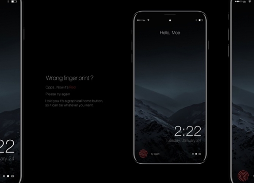 Apple có thể đã thất bại với việc tích hợp Touch ID vào màn hình iPhone