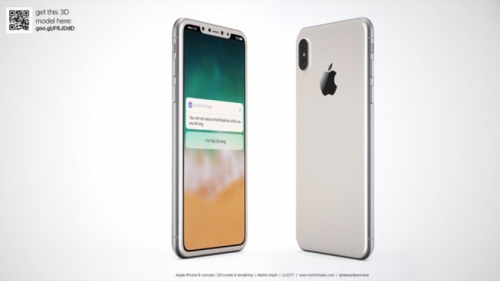 iPhone 8 màu trắng đẹp mắt qua loạt ảnh dựng