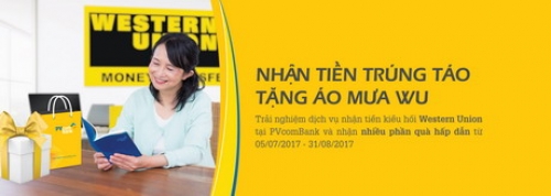 Nhiều ưu đãi khi nhận kiều hối tại PVcomBank