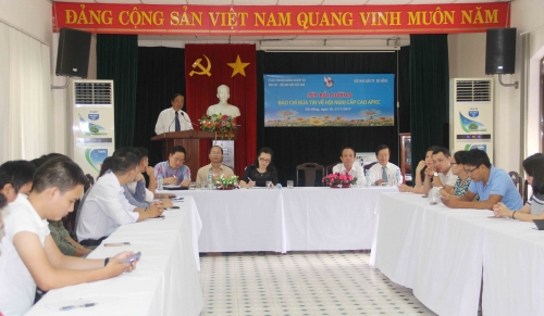 Bồi dưỡng báo chí đưa tin Apec 2017