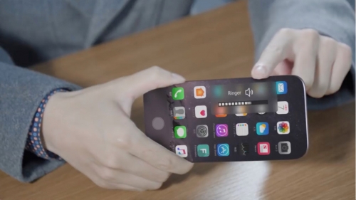 Thiết kế iPhone 8 hoàn hảo nhất: Màn hình phụ quả táo, viền cảm ứng Thiết kế iPhone 8 hoàn hảo nhất: Màn hình phụ quả táo, viền cảm ứng