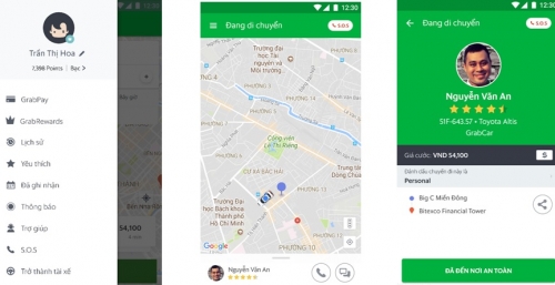 Grab cập nhật thêm tính năng an toàn