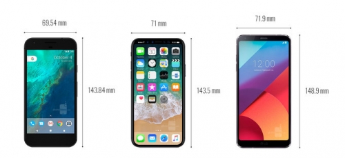 iPhone 8 so dáng Galaxy S8, LG G6, Google Pixel iPhone 8 so dáng Galaxy S8, LG G6, Google Pixel