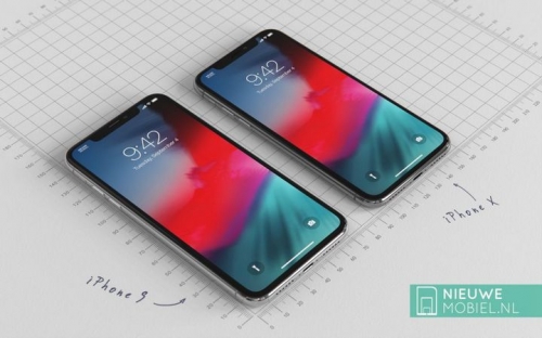 Ảnh render iPhone 2018 bản giá rẻ