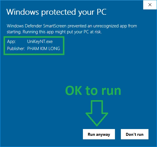 Cách phân biệt UniKey chính chủ và phiên bản giả mạo Cách phân biệt UniKey chính chủ và phiên bản giả mạo