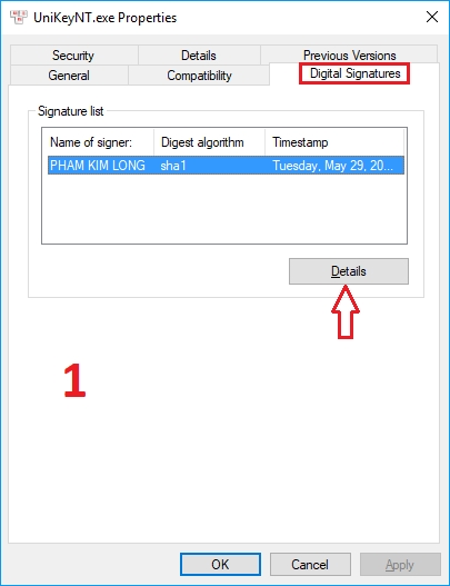 Cách phân biệt UniKey chính chủ và phiên bản giả mạo Cách phân biệt UniKey chính chủ và phiên bản giả mạo