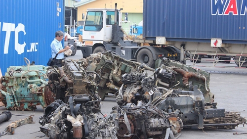 Kiến nghị xử phạt hành vi 'bỏ phế liệu tại cảng'