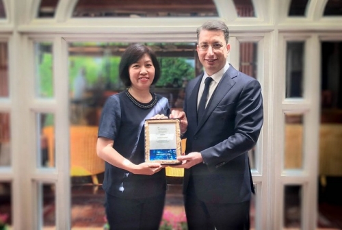 Vietcombank được trao giải thưởng chất lượng thanh toán quốc tế xuất sắc Vietcombank được trao giải thưởng chất lượng thanh toán quốc tế xuất sắc