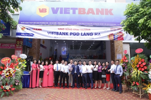 Vietbank Phòng giao dịch Láng Hạ khai trương trụ sở mới