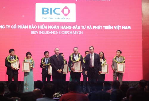 BIC lần thứ ba lọt top 10 bảo hiểm phi nhân thọ uy tín nhất