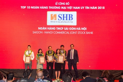 SHB 3 năm liên tiếp lọt top 10 ngân hàng Việt Nam uy tín SHB 3 năm liên tiếp lọt top 10 ngân hàng Việt Nam uy tín