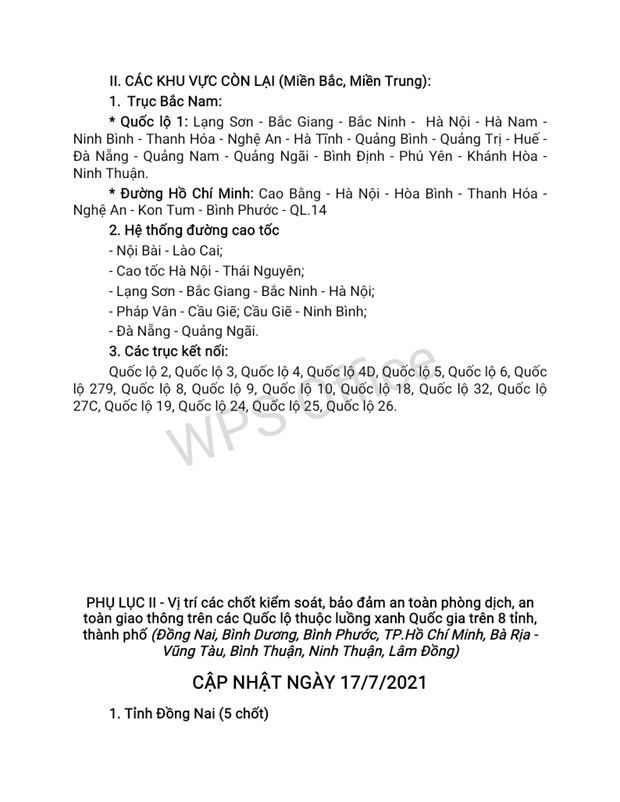 cong bo luong xanh quoc gia cac chot kiem soat cho xe luu thong