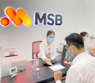 MSB công bố kết quả kinh doanh 6 tháng