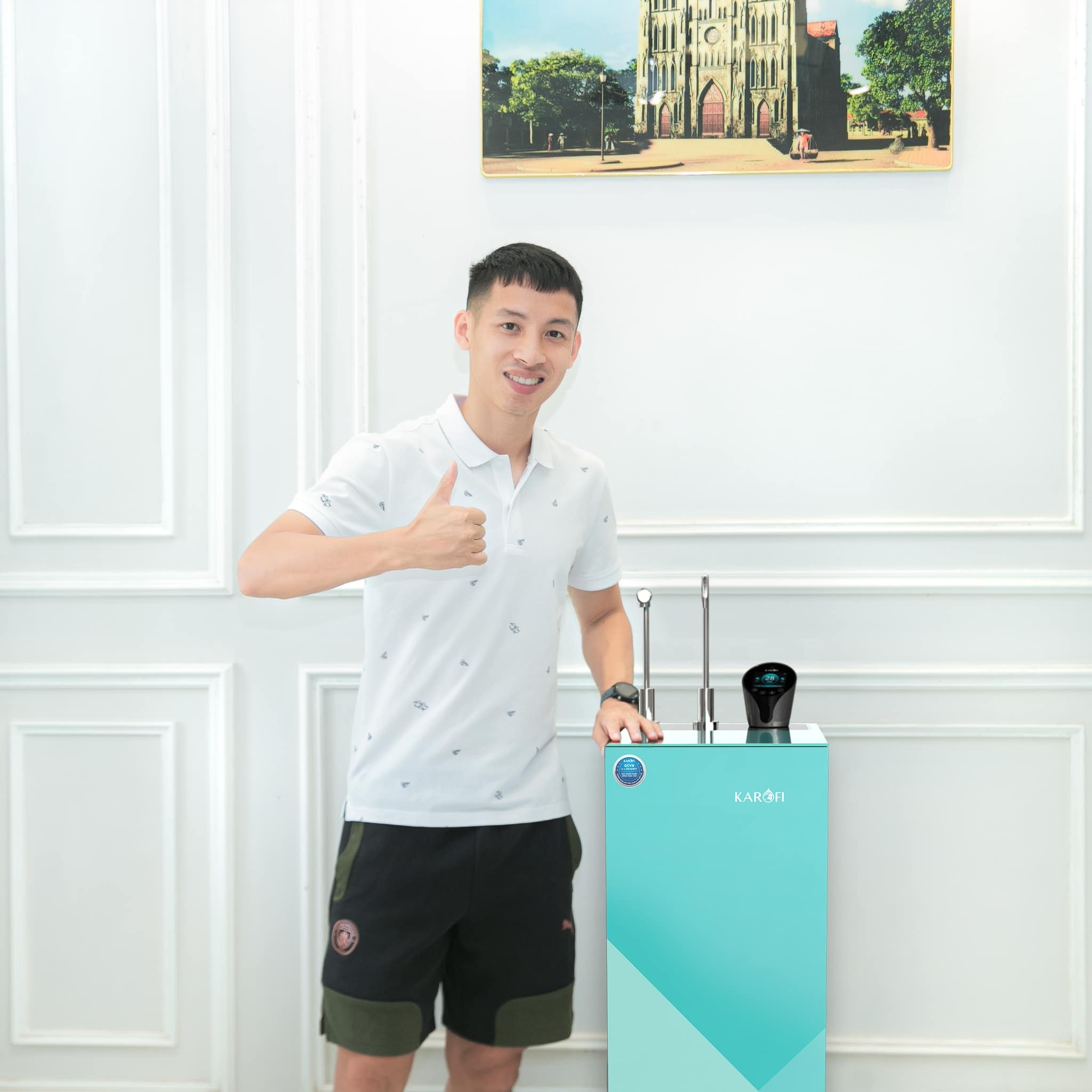 Karofi "trình làng" máy lọc nước điều khiển bằng giọng nói karofi trinh lang may loc nuoc dieu khien bang giong noi