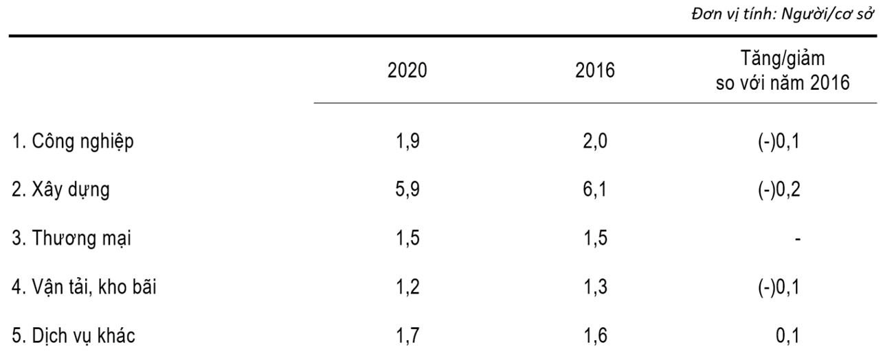 tong quan chung ve hoat dong cua cac co so san xuat kinh doanh ca the trong nam 2020