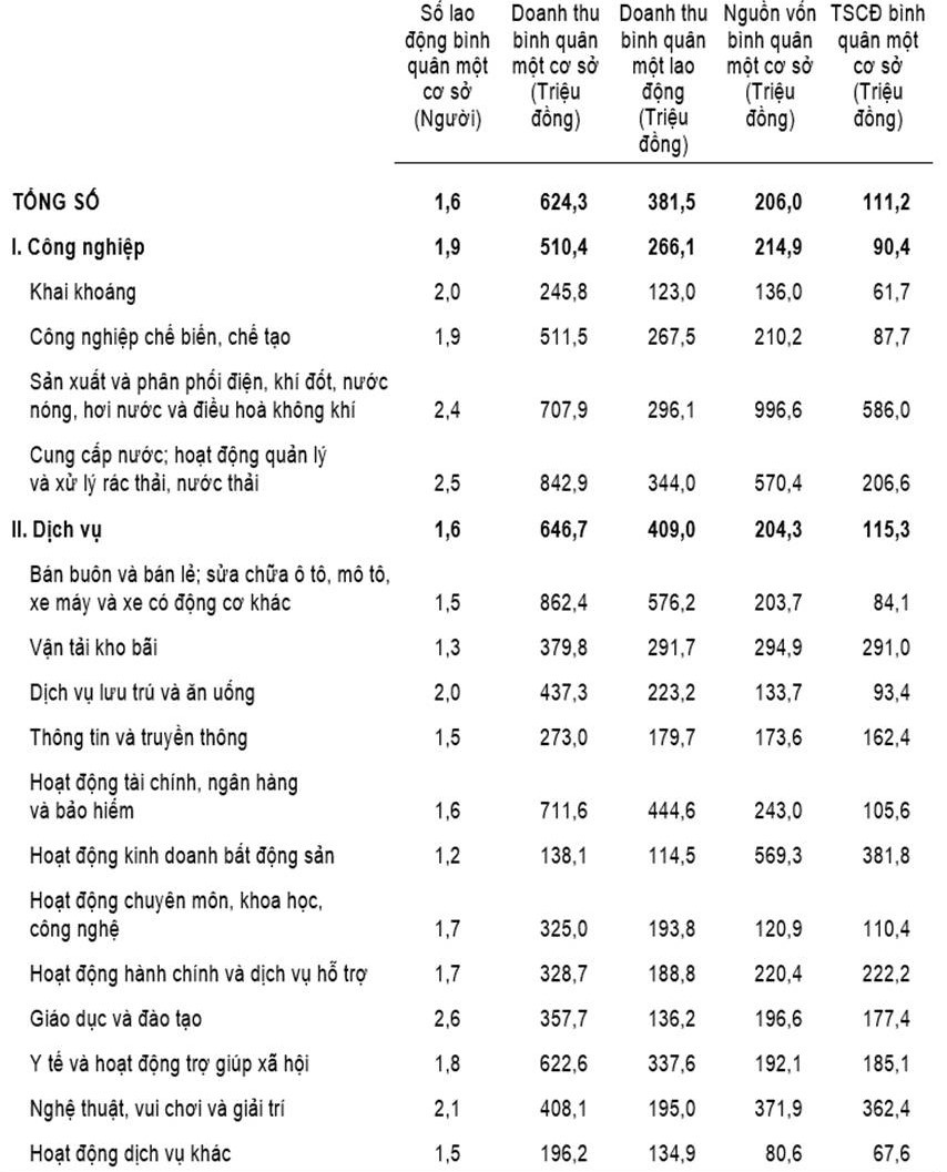 tong quan chung ve hoat dong cua cac co so san xuat kinh doanh ca the trong nam 2020