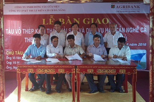 Agribank tiếp sức ngư dân vươn khơi bám biển