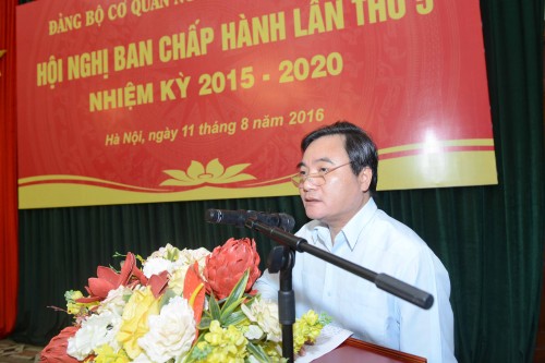 Đảng ủy Cơ quan NHTW: Chỉ đạo thực hiện hiệu quả nhiệm vụ điều hành CSTT