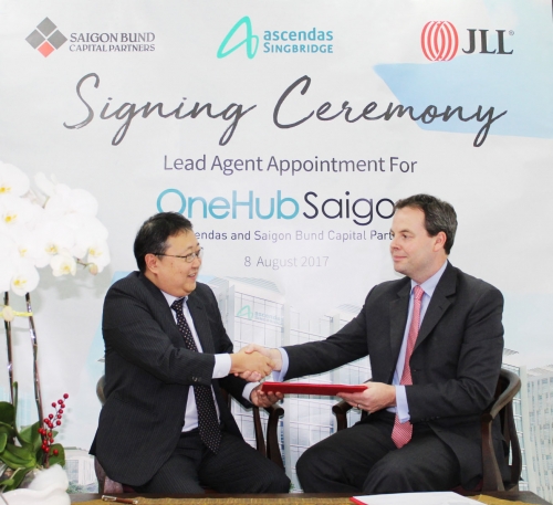 JLL độc quyền phân phối các dịch vụ dự án OneHub Saigon