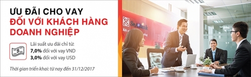 SeABank cho vay DN với lãi suất từ 7%/năm