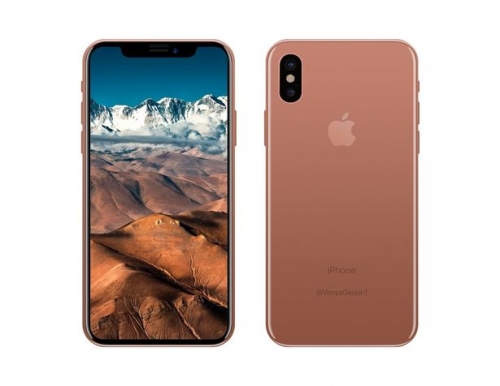iPhone 8 sẽ có bản màu Blush Gold, thay thế cho màu vàng hồng