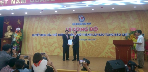 Thành lập Bảo tàng Báo chí Việt Nam Thành lập Bảo tàng Báo chí Việt Nam