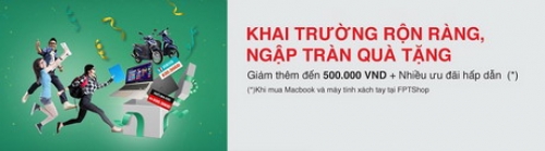 Khai trường rộn ràng, ngập tràn quà tặng cùng Techcombank