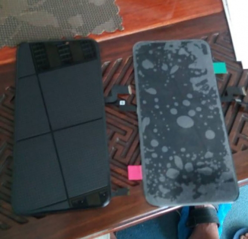 Rò rỉ ảnh linh kiện iPhone 8, màn hình OLED tràn viền?