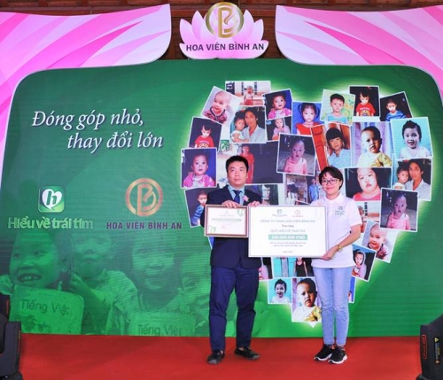 Hoa Viên Bình An hợp tác với Quỹ Hiểu về trái tim