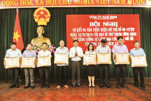 Thực hiện Chỉ thị số 40-CT/TW ở Nam Định: Nhân lên những giá trị của tín dụng nhân văn