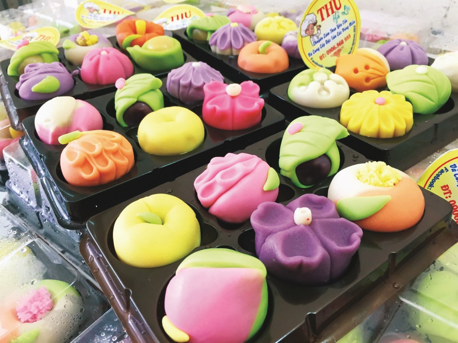 Bánh trung thu du nhập từ châu Á Bánh trung thu du nhập từ châu Á