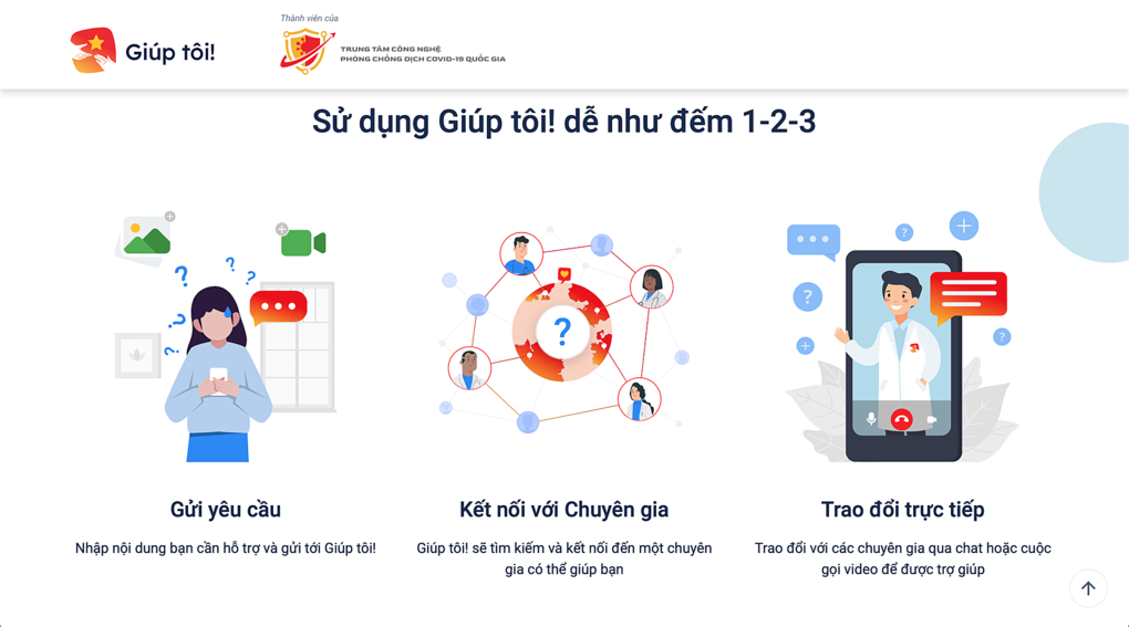 ung dung ket noi bac si mien phi cho vung dich