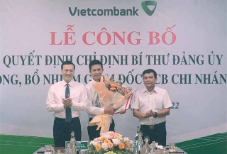Công bố quyết định điều động và bổ nhiệm Giám đốc Vietcombank Đà Nẵng