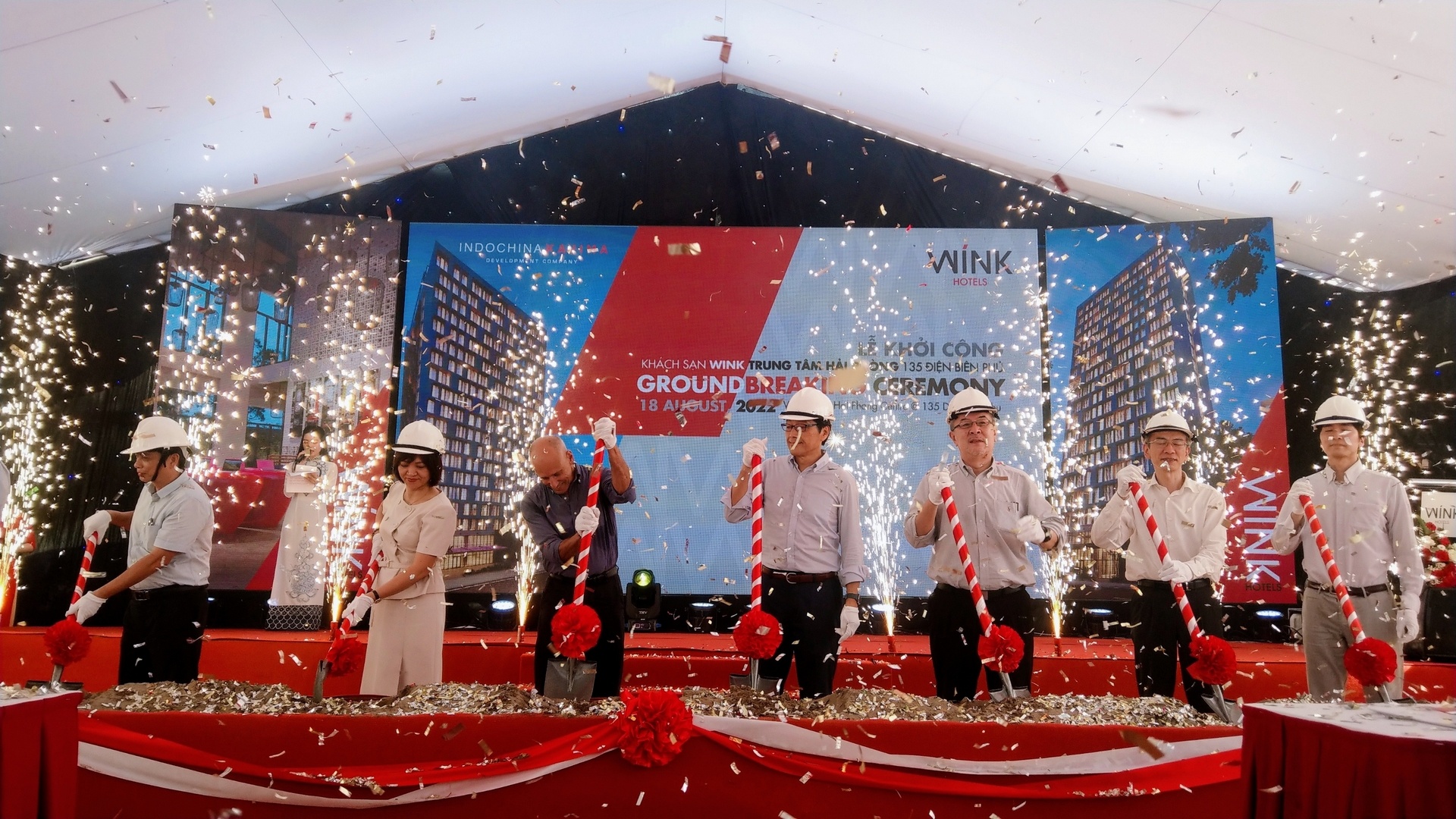 khoi cong khach san wink trung tam hai phong