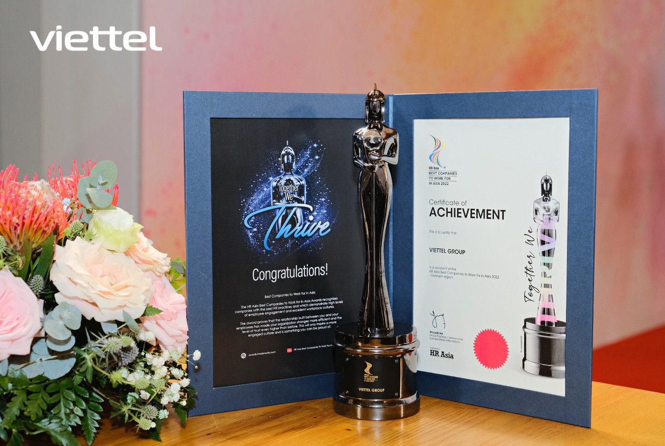 tap doan viettel duoc vinh danh la noi lam viec tot nhat chau a