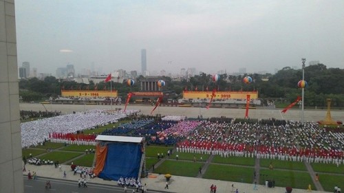 Toàn cảnh Lễ diễu binh, diễu hành kỷ niệm 70 năm Quốc khánh Toàn cảnh Lễ diễu binh, diễu hành kỷ niệm 70 năm Quốc khánh