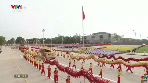 Toàn cảnh Lễ diễu binh, diễu hành kỷ niệm 70 năm Quốc khánh Toàn cảnh Lễ diễu binh, diễu hành kỷ niệm 70 năm Quốc khánh