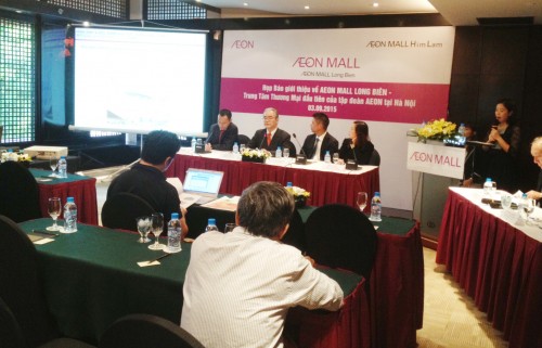 Ngày 28/10 khai trương Aeon Mall Long Biên